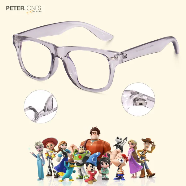 Kids_Optical_Eyeglasses_for_Boys_and_Girls_|_Full_Rim_Square_|_Age_6__-_12_years_|_Grey_Transparent