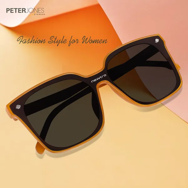 Orange_Newtro_Oversized_Flat_Lenses_UV_Protected_Sunglasses_for_Women/Girls_(58033OG)