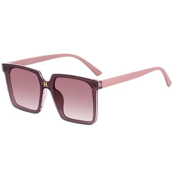 Oversized_Flat_Lenses_UV_Protected_Sunglasses_for_Women/Girls_(58033PK)