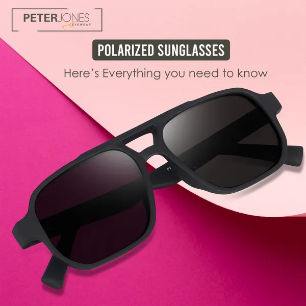 Peter_Jones_Black_Matte_Finished_Polarized_Sunglasses_with_Complete_UV_Protection_HD_Vision_and_Spring_Hinges_(PO740B)