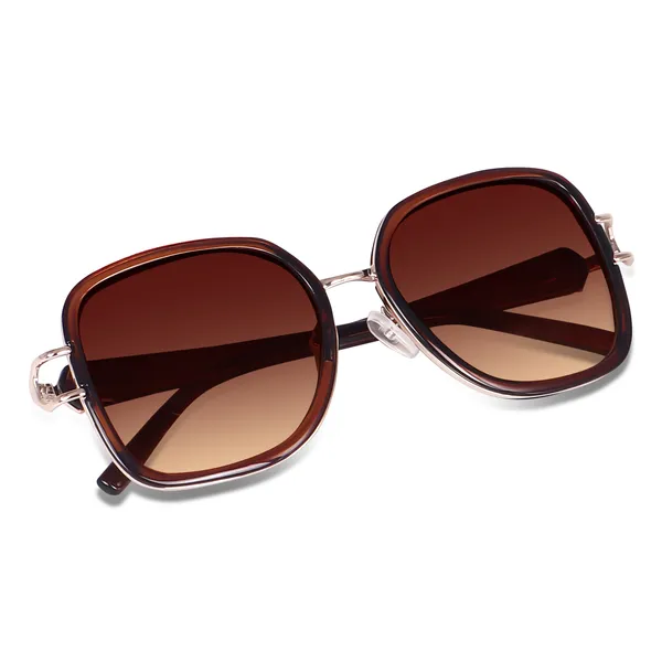 Peter_Jones_Brown_Oversized_Medium_UV_Protected_Sunglasses_for_Women/Girls_(NRD007BW)