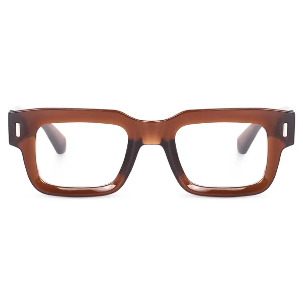 Peter_Jones_Brown_Square_Unisex_Blue_Light_Blocking_Computer/Gaming_Glasses_(3688FBW)
