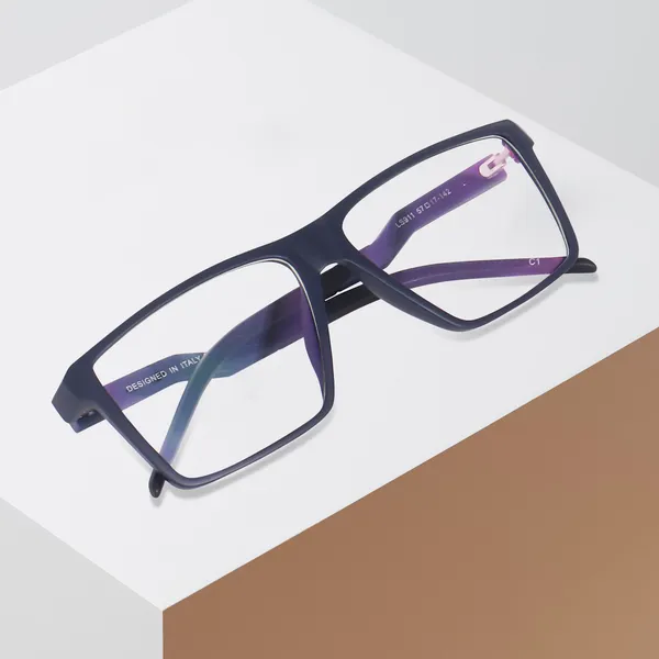 Peter_Jones_Eyewear_Black_Unisex_Sports_Optical_Frame_with_Anti_Glare_Lenses_(S911B)