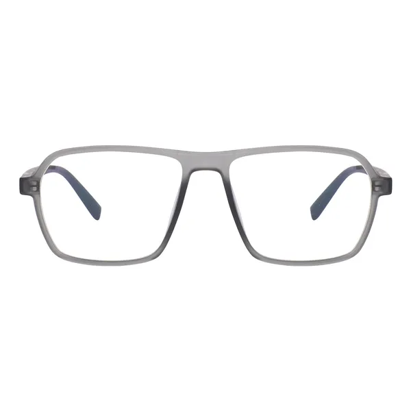 Peter_Jones_Eyewear_Jelly_Grey_Square_Unisex_Medium_Sleek_Optical_Frame_with_Anti_Glare_Lenses_(AG216JG)