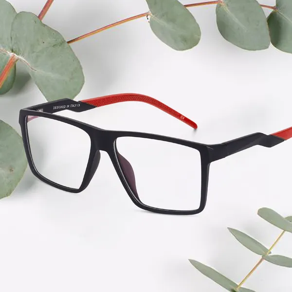 Peter_Jones_Eyewear_Red_Unisex_Sports_Optical_Frame_with_Anti_Glare_Lenses_(S911RD)