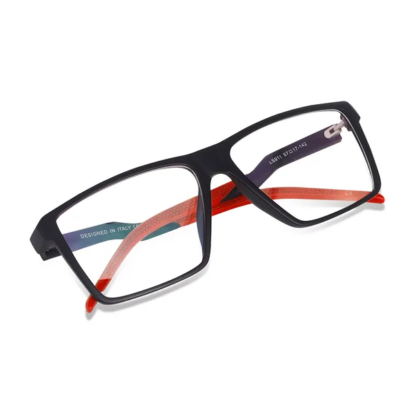 Peter_Jones_Eyewear_Red_Unisex_Sports_Optical_Frame_with_Anti_Glare_Lenses_(S911RD)