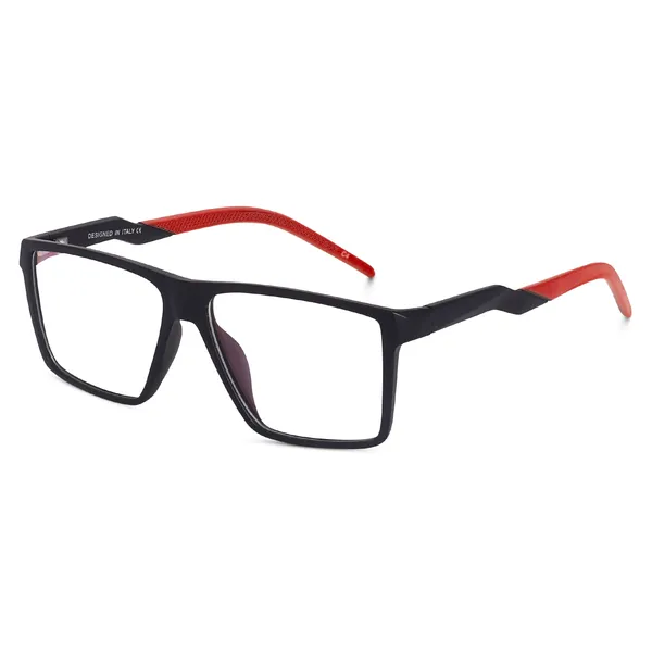 Peter_Jones_Eyewear_Red_Unisex_Sports_Optical_Frame_with_Anti_Glare_Lenses_(S911RD)