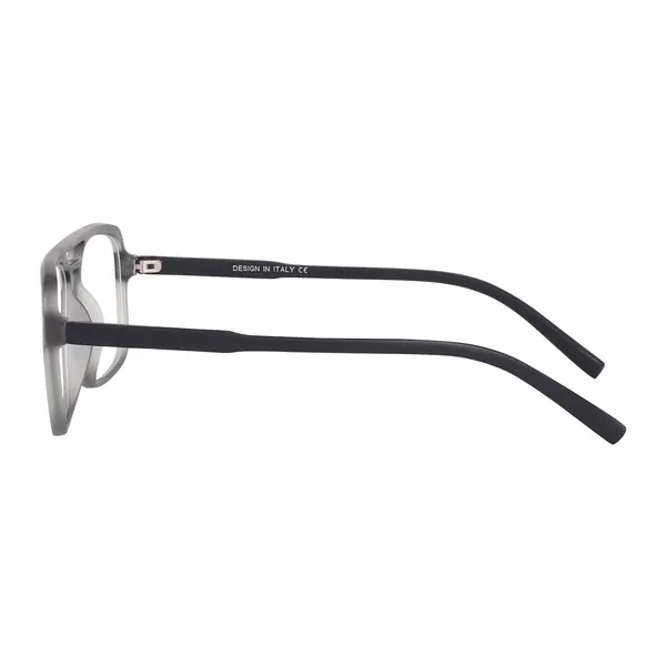 Peter_Jones_Eyewear_Square_Grey_Unisex_Medium_Sleek_Optical_Frame_with_Anti_Glare_Lenses_(AG218GB)