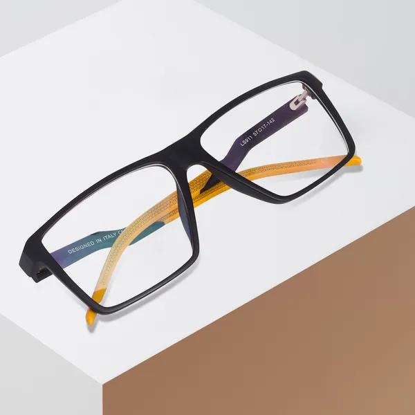 Peter_Jones_Eyewear_Unisex_Sports_Optical_Frame_with_Anti_Glare_Lenses_(S911Y)