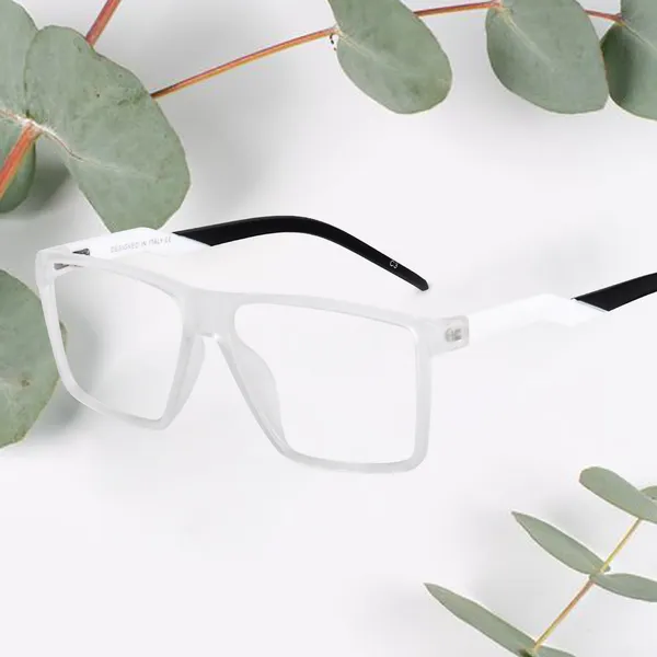 Peter_Jones_Eyewear_White_Unisex_Sports_Optical_Frame_with_Anti_Glare_Lenses_(S911W)