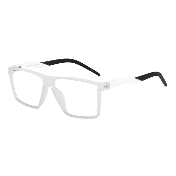 Peter_Jones_Eyewear_White_Unisex_Sports_Optical_Frame_with_Anti_Glare_Lenses_(S911W)