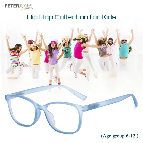 Peter_Jones_I_Aqua_Blue_Color_I_Hip_Hop_Kids_Collection_I_Matte_Finished_I_Computer/Gaming_Glasses_I_For_Boys_and_Girls_I__Age_Group_6-12_(1002TBL)