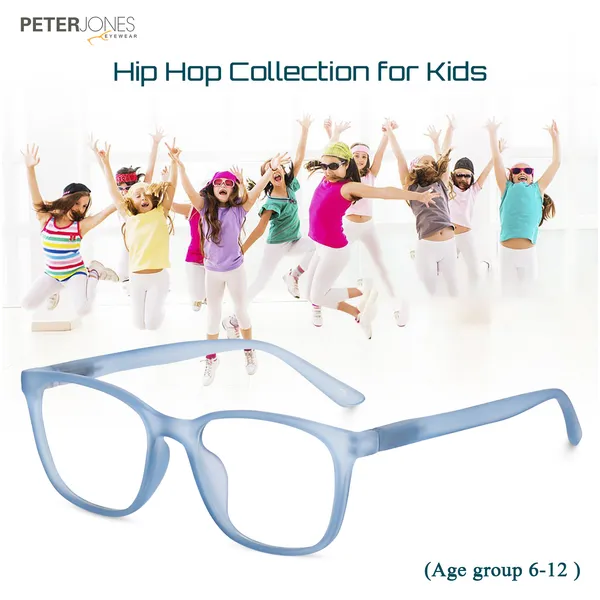 Peter_Jones_I_Aqua_Blue_Color_I_Hip_Hop_Kids_Collection_I_Matte_Finished_I_Computer/Gaming_Glasses_I_For_Boys_and_Girls_I__Age_Group_6-12_(1003TBL)