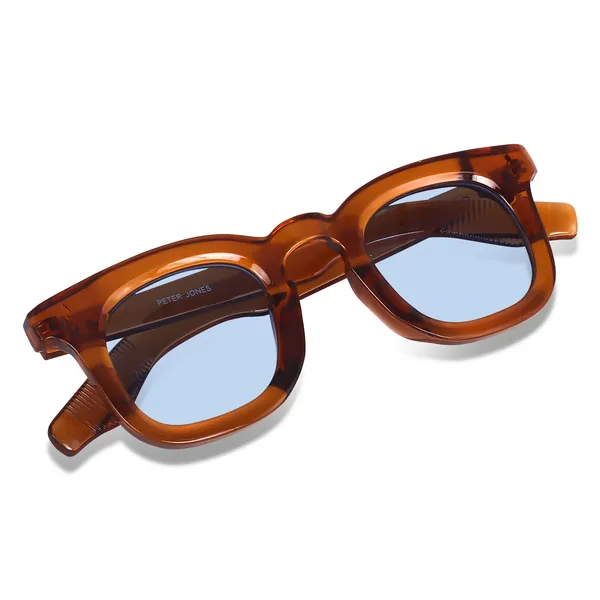 Peter_Jones_I_Aqua_Brown_Color_I_Full_Rim_Square_I_UV/UB_Protection_I_Premium_Quality_I_Sunglasses_for_Men_&_Women_3819OG