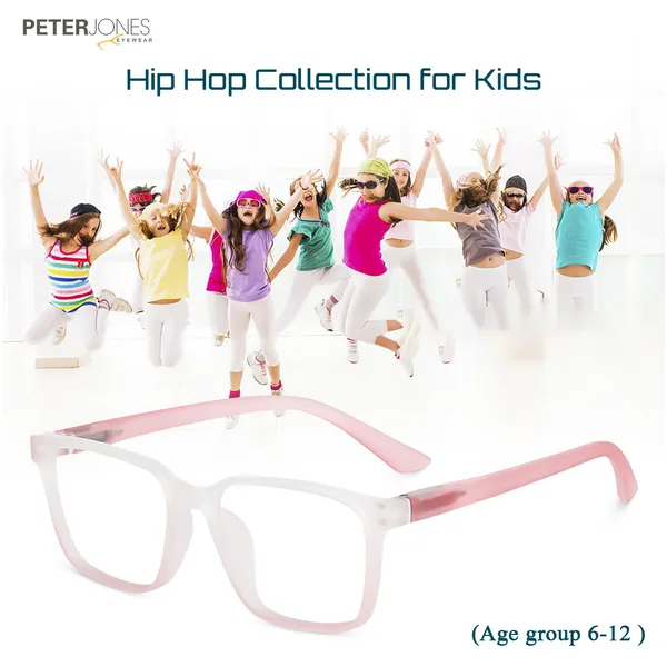 Peter_Jones_I_Aqua_Red_Color_I_Hip_Hop_Kids_Collection_I_Matte_Finished_I_Computer/Gaming_Glasses_I_For_Boys_and_Girls_I_Age_Group_6-12_(1001RD)