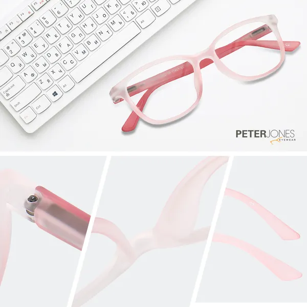 Peter_Jones_I_Aqua_Red_Color_I_Hip_Hop_Kids_Collection_I_Matte_Finished_I_Computer/Gaming_Glasses_I_For_Boys_and_Girls_I_Age_Group_6-12_(1003RD)