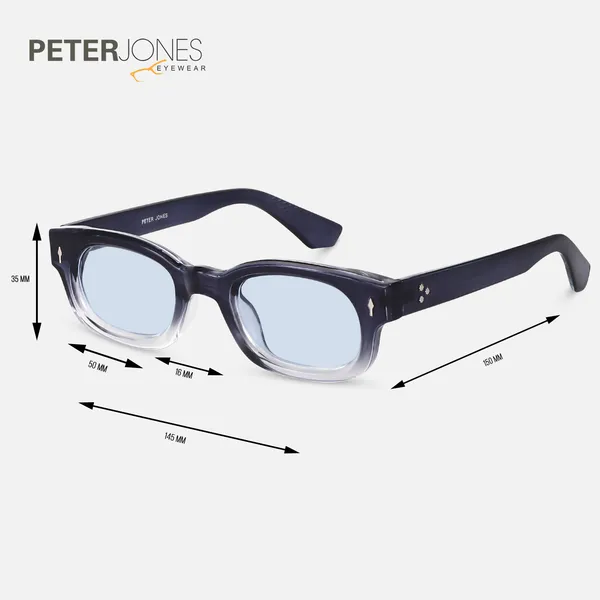 Peter_Jones_I_Blue_Color_I_Full_Rim_I_Rectangular_Shape_I_Medium_Size_I_UV/UB_Protection_I_Sunglasses_for_Men_&_Women_3967TBL