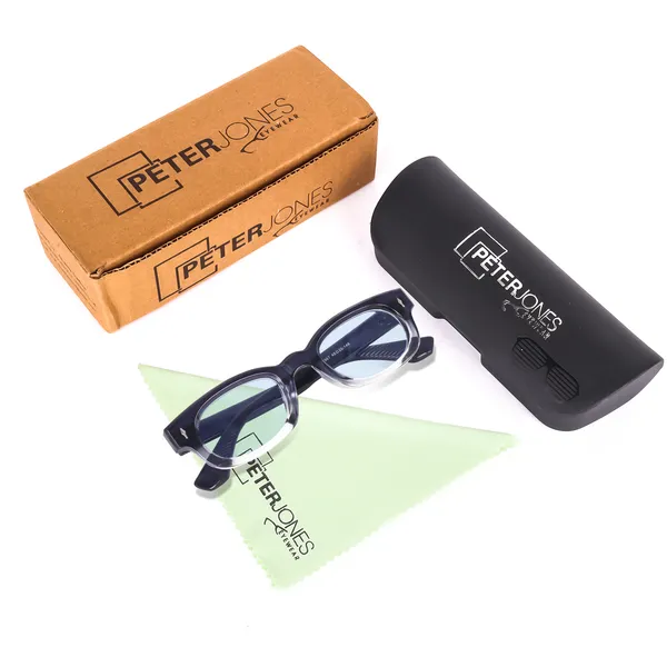 Peter_Jones_I_Blue_Color_I_Full_Rim_I_Rectangular_Shape_I_Medium_Size_I_UV/UB_Protection_I_Sunglasses_for_Men_&_Women_3967TBL