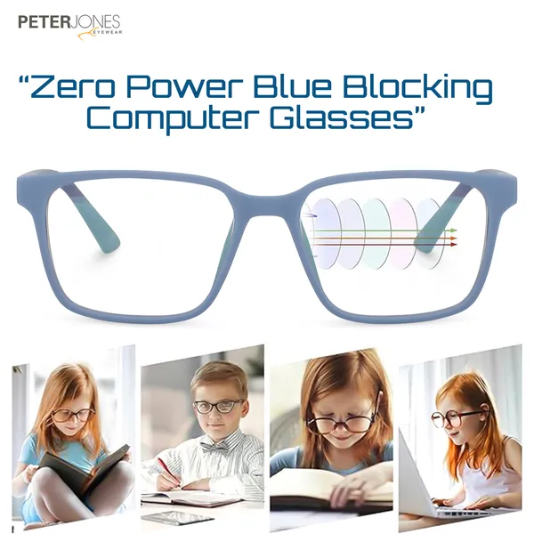 Peter_Jones_I_Blue_Color_I_Hip_Hop_Kids_Collection_I_Matte_Finished_I_Computer/Gaming_Glasses_I_For_Boys_and_Girls_I_Age_Group_6-12_(1001MBL)