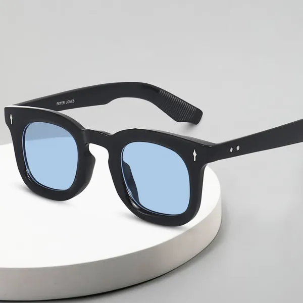 Peter_Jones_I_Blue_Lenses_I_Full_Rim_Square_I_UV/UB_Protection_I_Premium_Quality_I_Sunglasses_for_Men_&_Women_3819TB