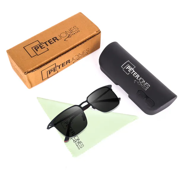 Peter_Jones_I_Clubmasters_I_Black_Color_I_Full_Rim_Square_I_UV/UB_Protection_I_Sunglasses_for_Men_&_Women_T7029B