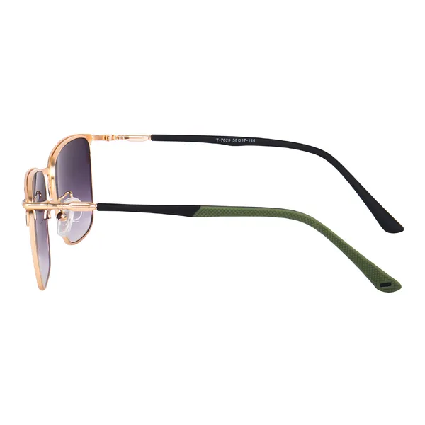 Peter_Jones_I_Clubmasters_I_Black_Gold_Color_I_Full_Rim_Square_I_UV/UB_Protection_I_Sunglasses_for_Men_&_Women_T7029BG