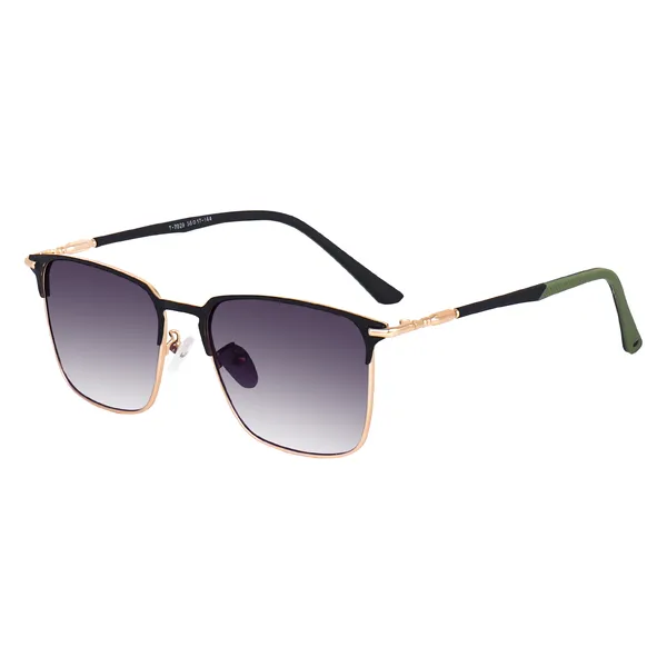 Peter_Jones_I_Clubmasters_I_Black_Gold_Color_I_Full_Rim_Square_I_UV/UB_Protection_I_Sunglasses_for_Men_&_Women_T7029BG
