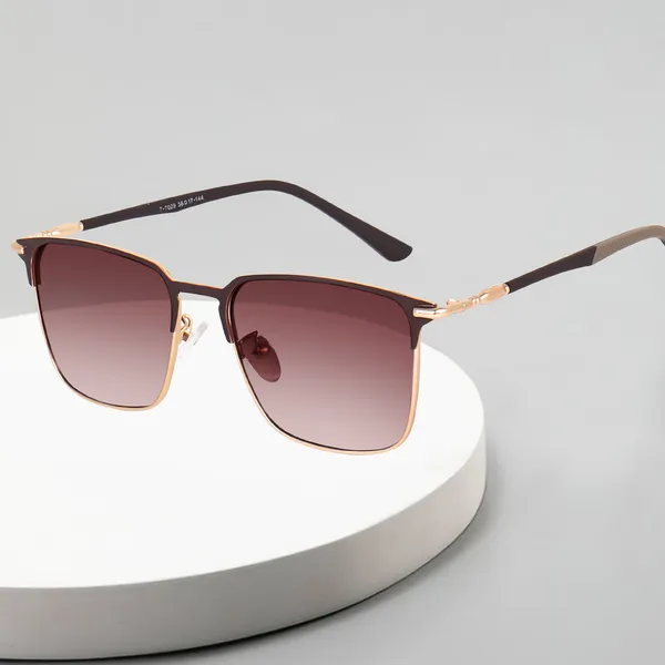 Peter_Jones_I_Clubmasters_I_Brown_Color_I_Full_Rim_Square_I_UV/UB_Protection_I_Sunglasses_for_Men_&_Women_T7029BW