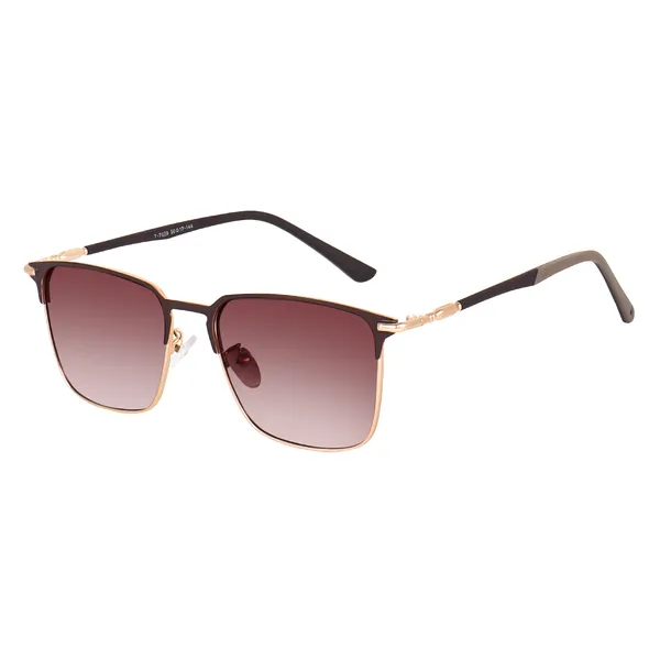 Peter_Jones_I_Clubmasters_I_Brown_Color_I_Full_Rim_Square_I_UV/UB_Protection_I_Sunglasses_for_Men_&_Women_T7029BW