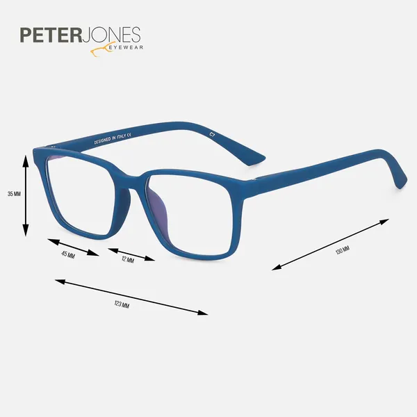 Peter_Jones_I_Dark_Blue_Color_I_Hip_Hop_Kids_Collection_I_Matte_Finished_I_Computer/Gaming_Glasses_I_For_Boys_and_Girls_I_Boys_and_Girls_I_Age_Group_6-12_(1001DBL)