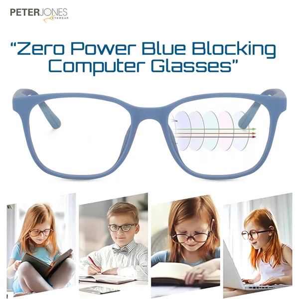 Peter_Jones_I_Dark_Blue_Color_I_Hip_Hop_Kids_Collection_I_Matte_Finished_I_Computer/Gaming_Glasses_I_For_Boys_and_Girls_I_Boys_and_Girls_I_Age_Group_6-12_(1002DBL)