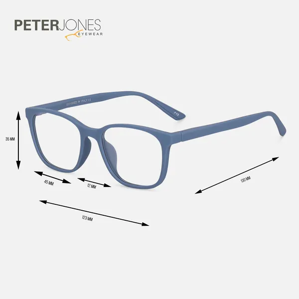 Peter_Jones_I_Dark_Blue_Color_I_Hip_Hop_Kids_Collection_I_Matte_Finished_I_Computer/Gaming_Glasses_I_For_Boys_and_Girls_I_Boys_and_Girls_I_Age_Group_6-12_(1002DBL)