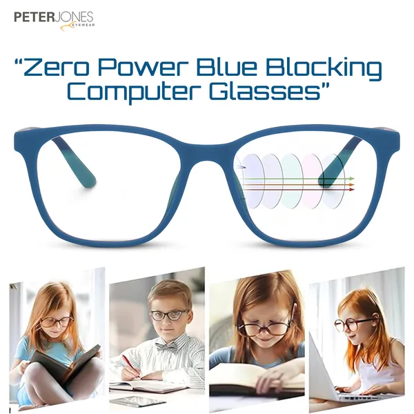Peter_Jones_I_Dark_Blue_Color_I_Hip_Hop_Kids_Collection_I_Matte_Finished_I_Computer/Gaming_Glasses_I_For_Boys_and_Girls_I_Boys_and_Girls_I_Age_Group_6-12_(1003DBL)