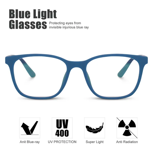 Peter_Jones_I_Dark_Blue_Color_I_Hip_Hop_Kids_Collection_I_Matte_Finished_I_Computer/Gaming_Glasses_I_For_Boys_and_Girls_I_Boys_and_Girls_I_Age_Group_6-12_(1003DBL)