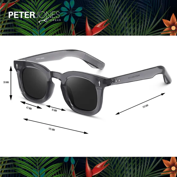 Peter_Jones_I_Grey_Color_I_Full_Rim_Square_I_UV/UB_Protection_I_Premium_Quality_I_Sunglasses_for_Men_&_Women_3819GT