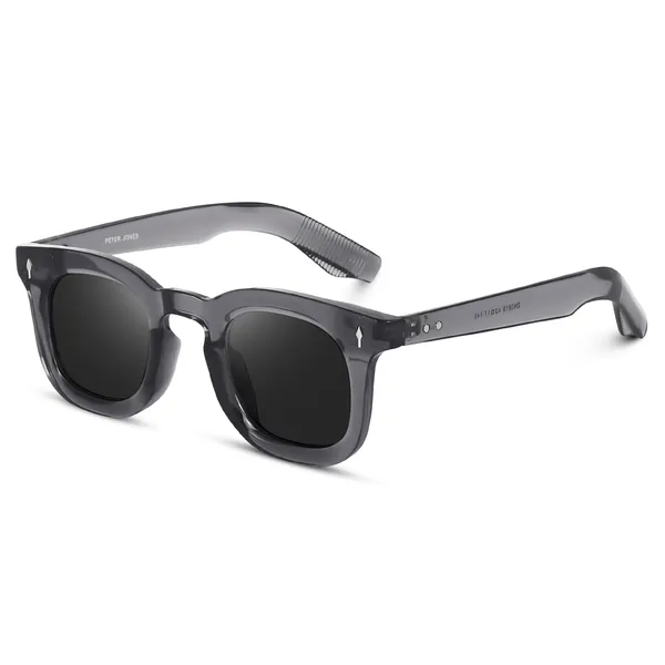 Peter_Jones_I_Grey_Color_I_Full_Rim_Square_I_UV/UB_Protection_I_Premium_Quality_I_Sunglasses_for_Men_&_Women_3819GT