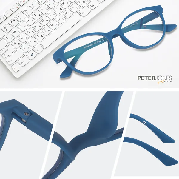 Peter_Jones_I_Hip_Hop_Kids_Collection_I_Matte_Finished_I_Computer/Gaming_Glasses_I_For_Girls_I_Age_Group_6-12_(1008DBL)