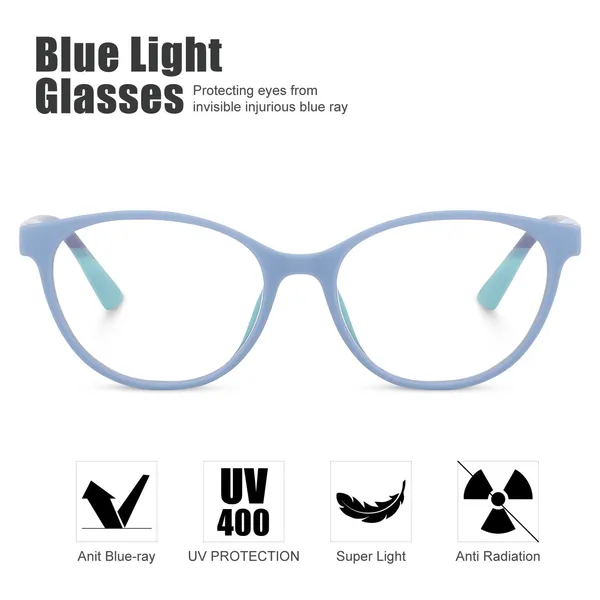 Peter_Jones_I_Hip_Hop_Kids_Collection_I_Matte_Finished_I_Computer/Gaming_Glasses_I_For_Girls_I_Age_Group_6-12_(1008MBL)