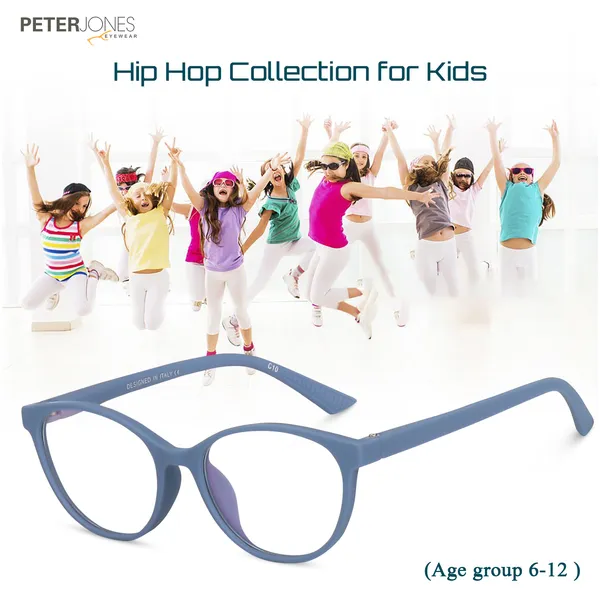 Peter_Jones_I_Hip_Hop_Kids_Collection_I_Matte_Finished_I_Computer/Gaming_Glasses_I_For_Girls_I_Age_Group_6-12_(1008MBL)