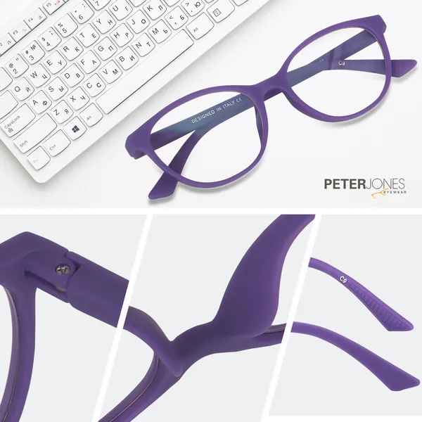 Peter_Jones_I_Hip_Hop_Kids_Collection_I_Matte_Finished_I_Computer/Gaming_Glasses_I_For_Girls_I_Age_Group_6-12_(1008PL)
