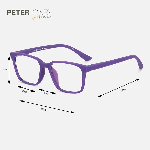 Peter_Jones_I_Purple_Color_I_Hip_Hop_Kids_Collection_I_Matte_Finished_I_Computer/Gaming_Glasses_I_For_Boys_and_Girls_I_Age_Group_6-12_(1001PL)