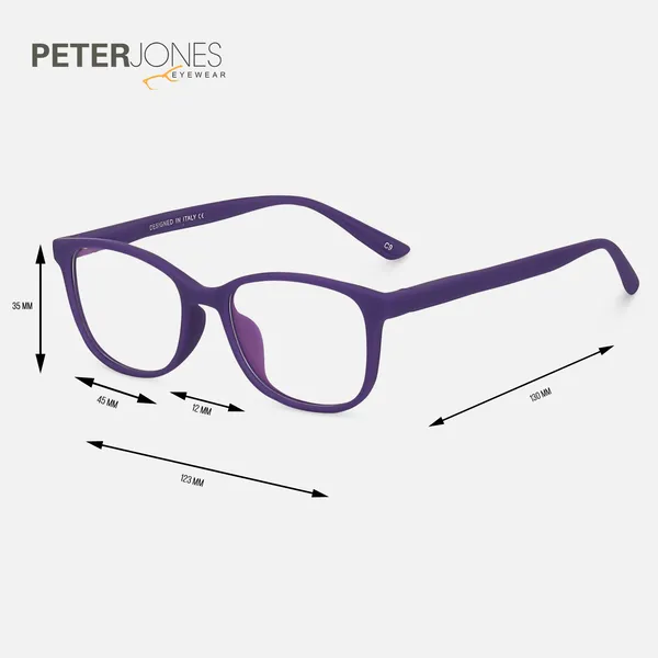 Peter_Jones_I_Purple_Color_I_Hip_Hop_Kids_Collection_I_Matte_Finished_I_Computer/Gaming_Glasses_I_For_Boys_and_Girls_I_Age_Group_6-12_(1003PL)