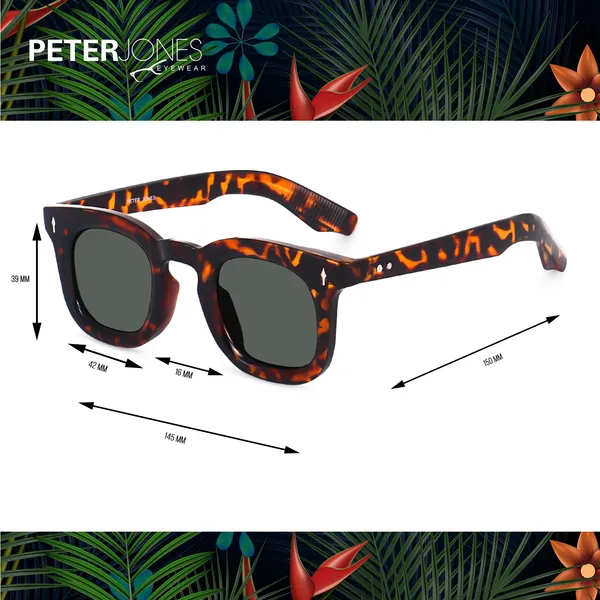 Peter_Jones_I_Tortoise_Shell_I_Full_Rim_Square_I_UV/UB_Protection_I_Premium_Quality_I_Sunglasses_for_Men_&_Women_3819DA