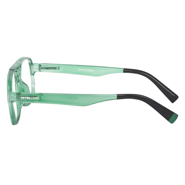 Peter_Jones_I_Zero_Power_Blue_Cut_Computer/Gaming_Glasses_I_Green_Color_I_Square_Shape_I_Gaming_Glasses_I_UV_Protected_&_Blocks_Harmful_Rays_I_Men_&_Women_I_Large_Size_AG740TGR