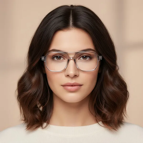 Peter_Jones_I_Zero_Power_Blue_Cut_Computer/Gaming_Glasses_I_Grey_Color_I_Square_Shape_I_Gaming_Glasses_I_UV_Protected_&_Blocks_Harmful_Rays_I_Men_&_Women_I_Large_Size_AG740GT