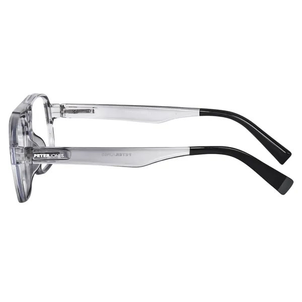 Peter_Jones_I_Zero_Power_Blue_Cut_Computer/Gaming_Glasses_I_Grey_Color_I_Square_Shape_I_Gaming_Glasses_I_UV_Protected_&_Blocks_Harmful_Rays_I_Men_&_Women_I_Large_Size_AG740GT