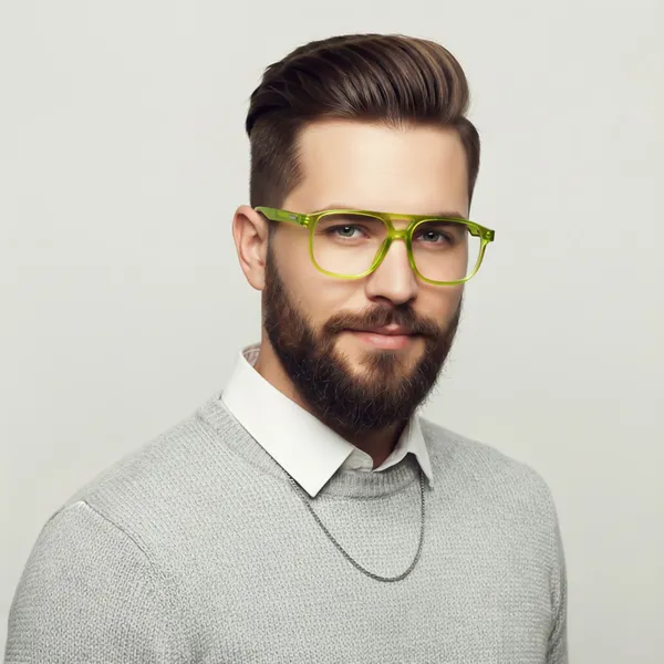 Peter_Jones_I_Zero_Power_Blue_Cut_Computer/Gaming_Glasses_I_Yellow_Color_I_Square_Shape_I_Gaming_Glasses_I_UV_Protected_&_Blocks_Harmful_Rays_I_Men_&_Women_I_Large_Size_AG740Y