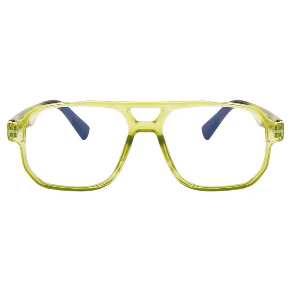 Peter_Jones_I_Zero_Power_Blue_Cut_Computer/Gaming_Glasses_I_Yellow_Color_I_Square_Shape_I_Gaming_Glasses_I_UV_Protected_&_Blocks_Harmful_Rays_I_Men_&_Women_I_Large_Size_AG740Y