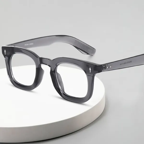 Peter_Jones_I_Zero_Power_Blue_Cut_Computer_Glasses_I_Gaming_Glasses_I_UV_Protected_&_Blocks_Harmful_Rays_I_Grey__Color_I_Men_&_Women_I_Medium/Large_Square_3819FGT