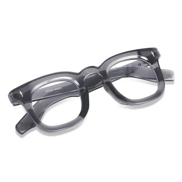Peter_Jones_I_Zero_Power_Blue_Cut_Computer_Glasses_I_Gaming_Glasses_I_UV_Protected_&_Blocks_Harmful_Rays_I_Grey__Color_I_Men_&_Women_I_Medium/Large_Square_3819FGT